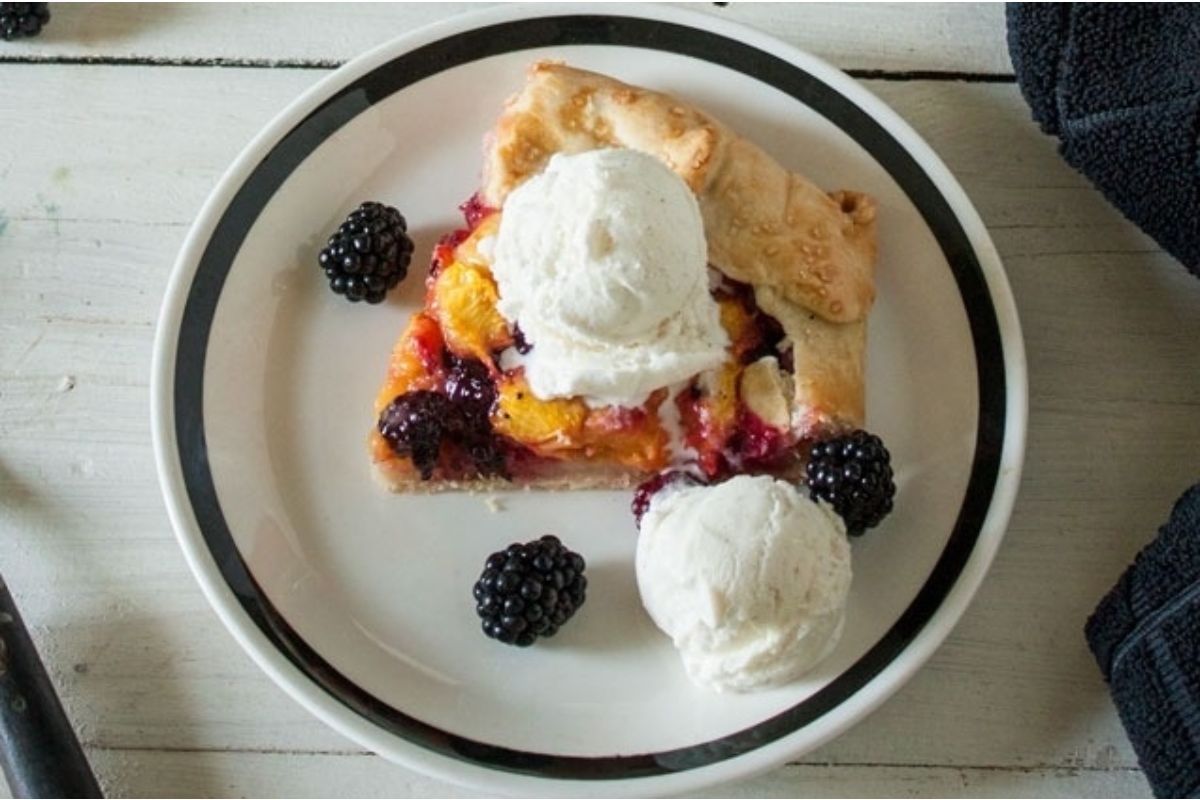 Blackberry Peach Galette