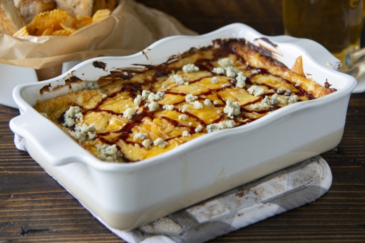 Blue Cheese BBQ Gouda Cheese Dip.