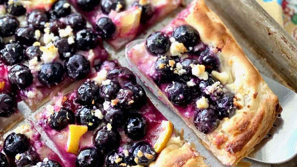 Blueberry Lemon Pastry.
