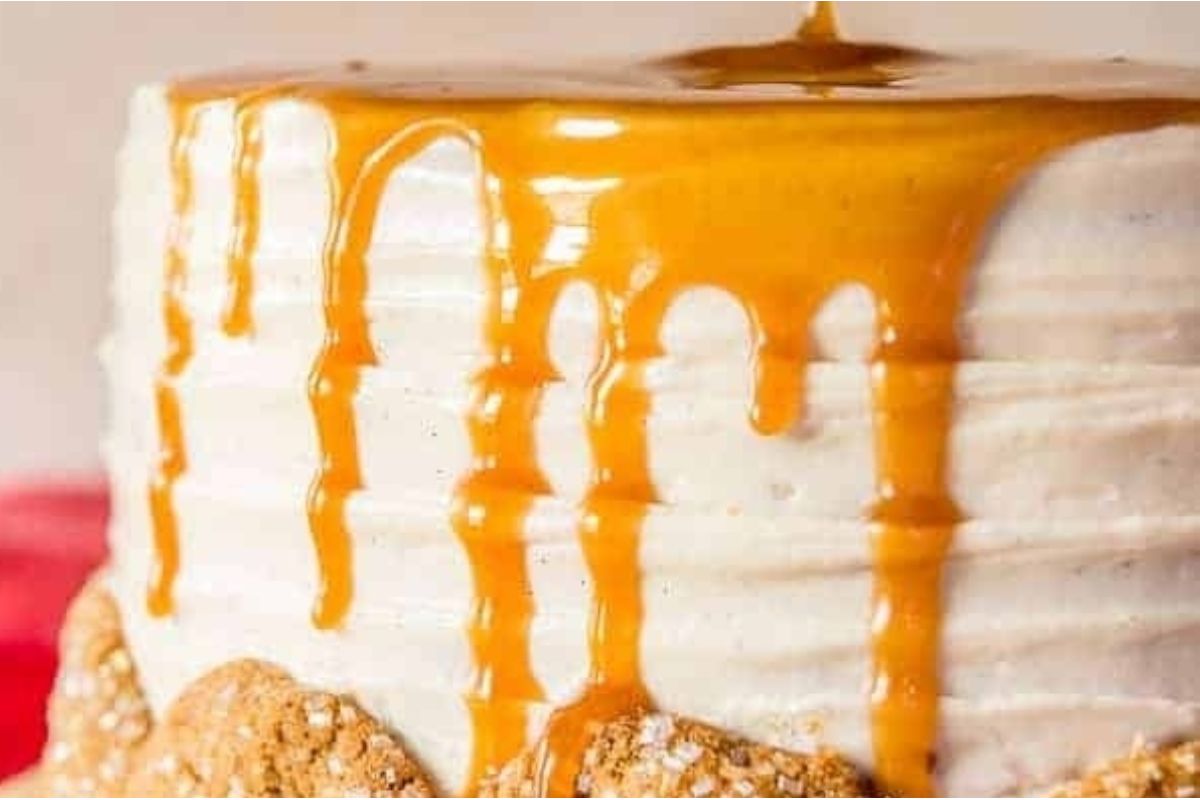 Bourbon Caramel Spice Cake