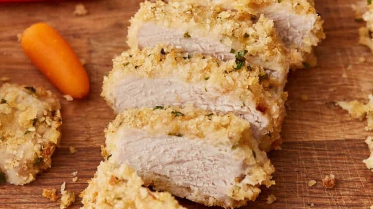 Breaded Pork Chops (Baked Pork Chops) Recipe.