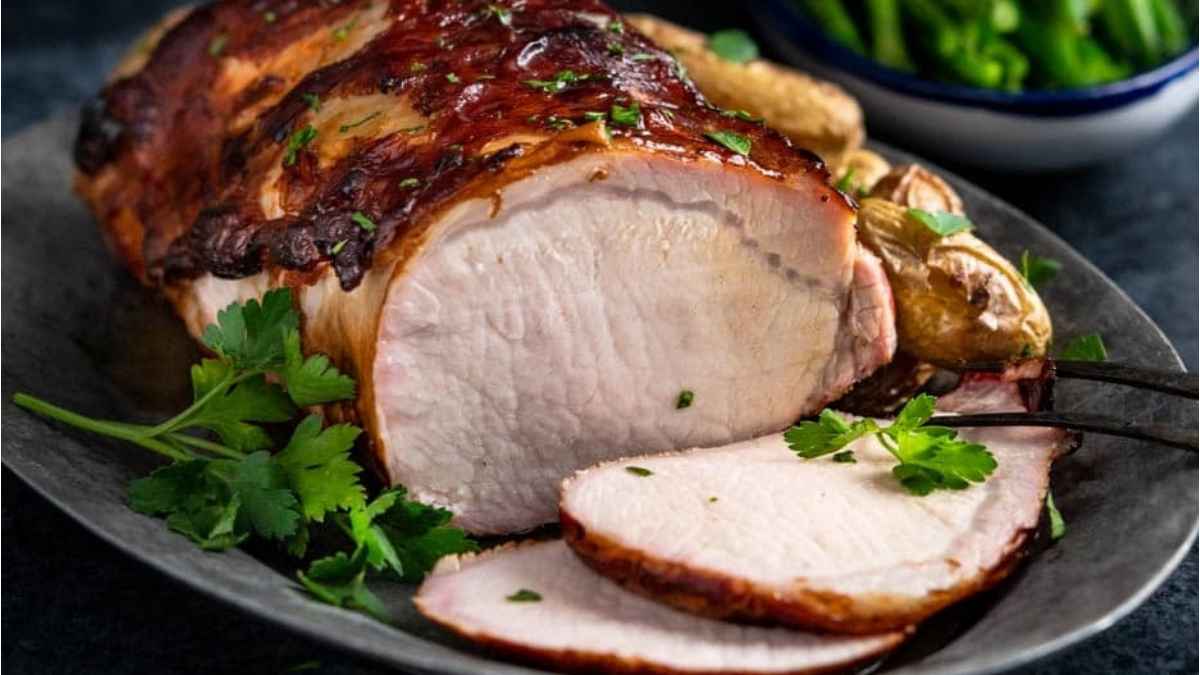 Brined Smoked Pork Loin.