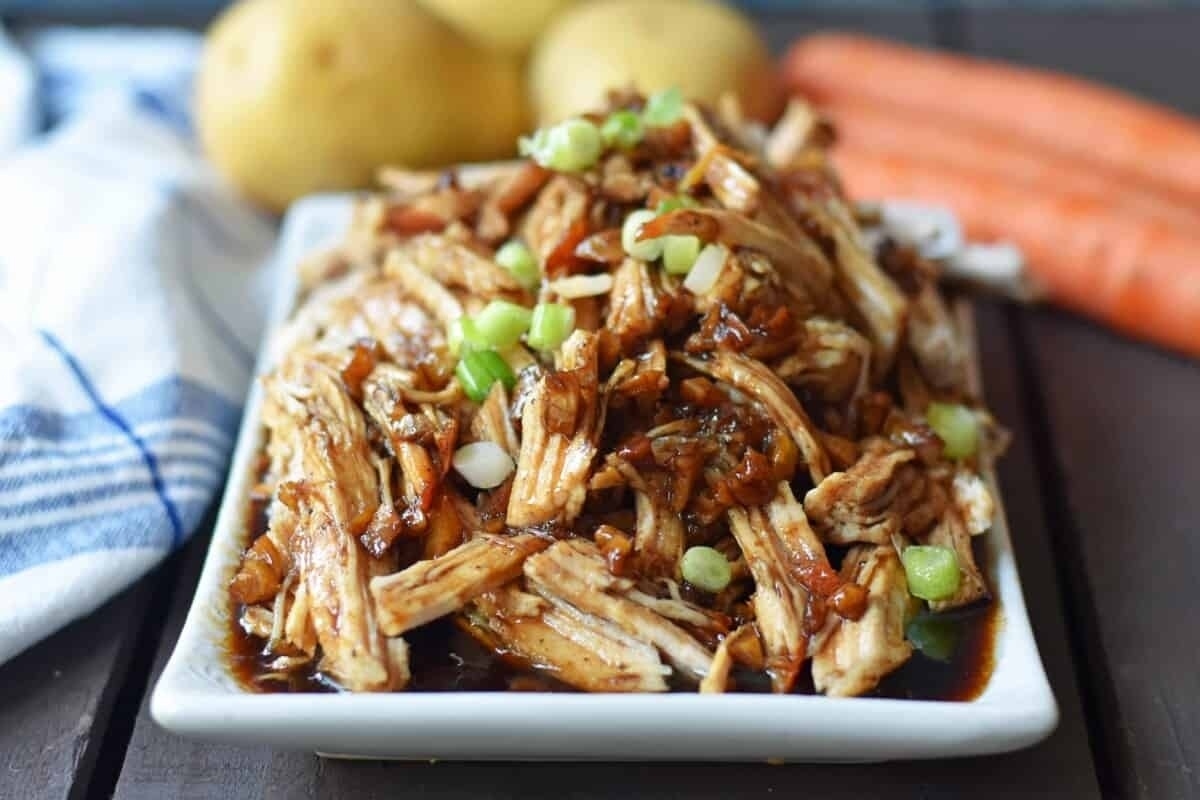 Slow Cooker Brown Sugar Balsamic Pork.