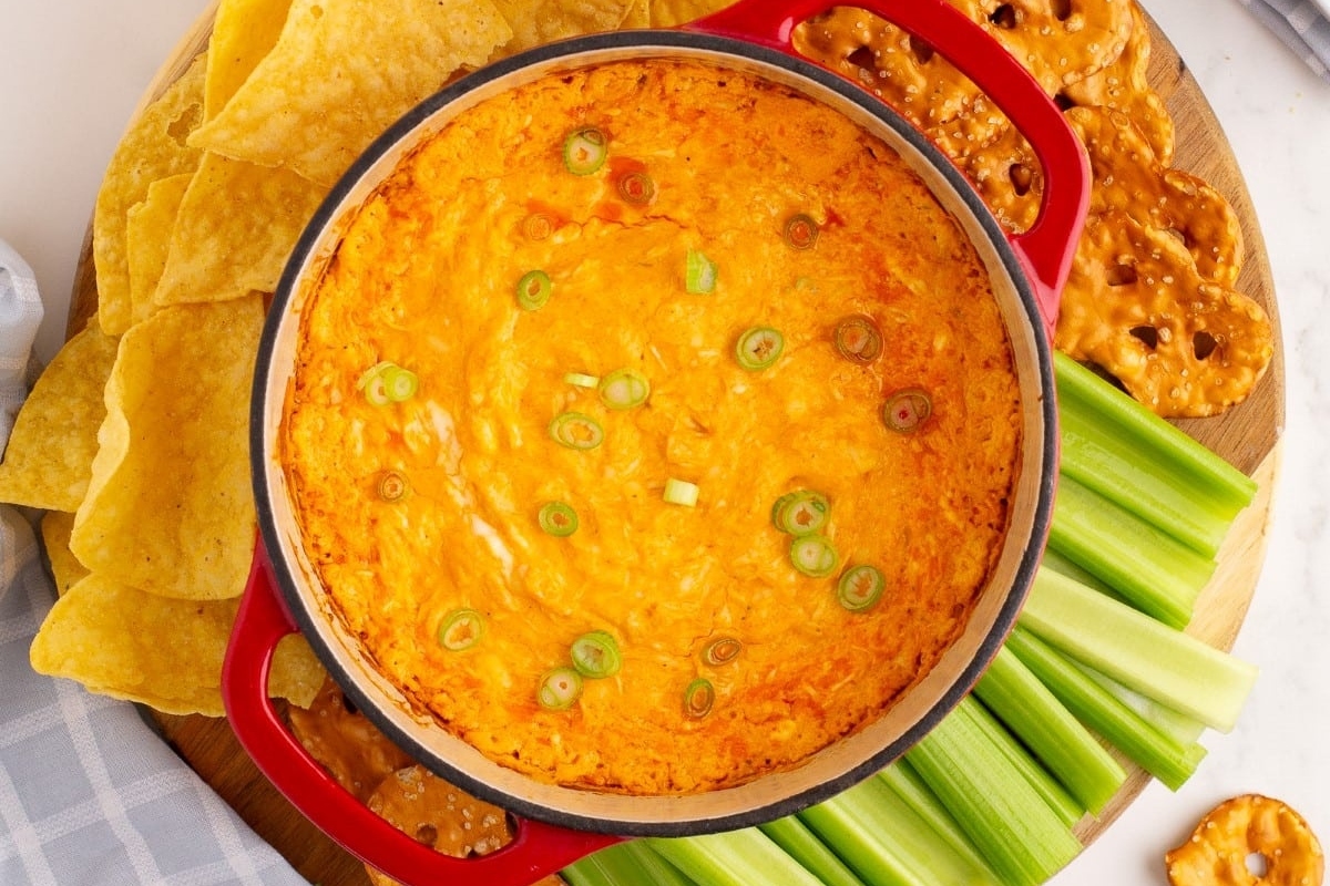 Buffalo Chicken Dip Recipe.