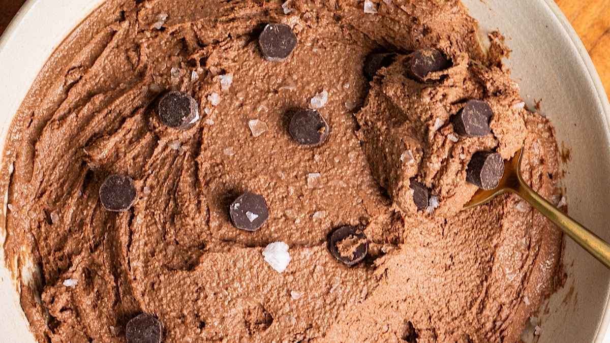 Cottage Cheese Brownie Batter.