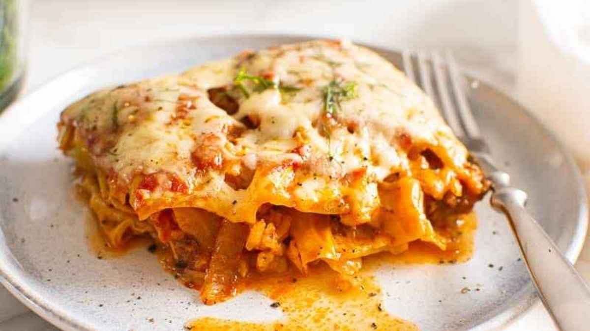 Cabbage Roll Casserole.