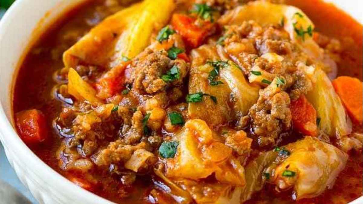Cabbage Roll Soup.