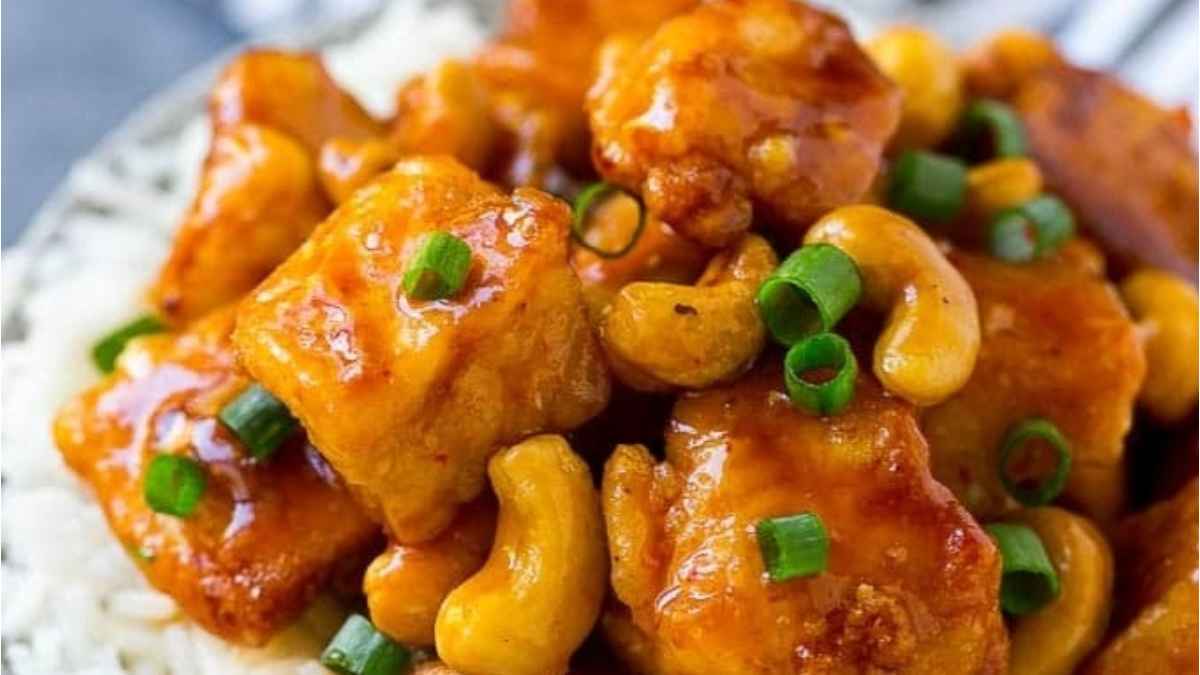 Cashew Chicken. 