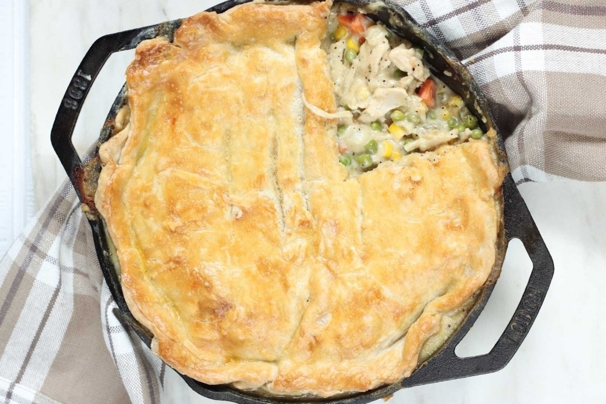 Cast Iron Chicken Pot Pie