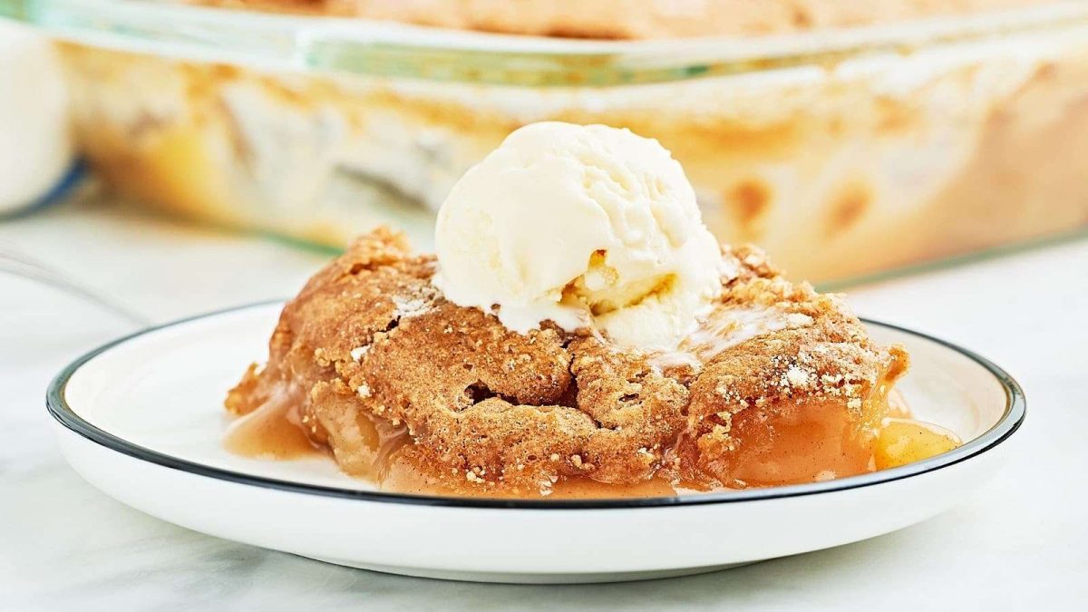 Cheerful Cook Apple Spice Dump Cake