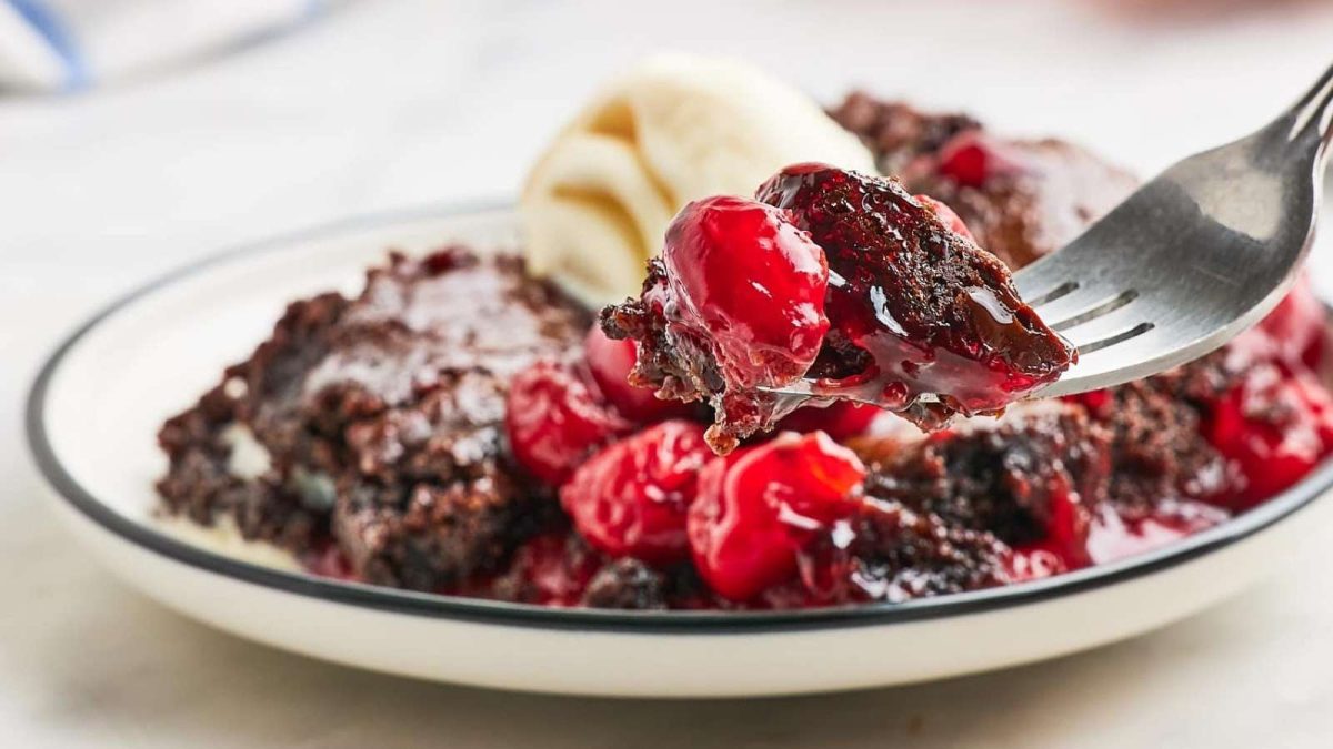 Cheerful Cook Black Forest Dump Cake