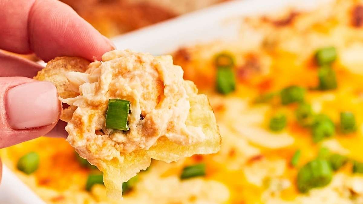 Cheerful Cook Easy Cheesy Hot Crab Dip 25 Minutes Video