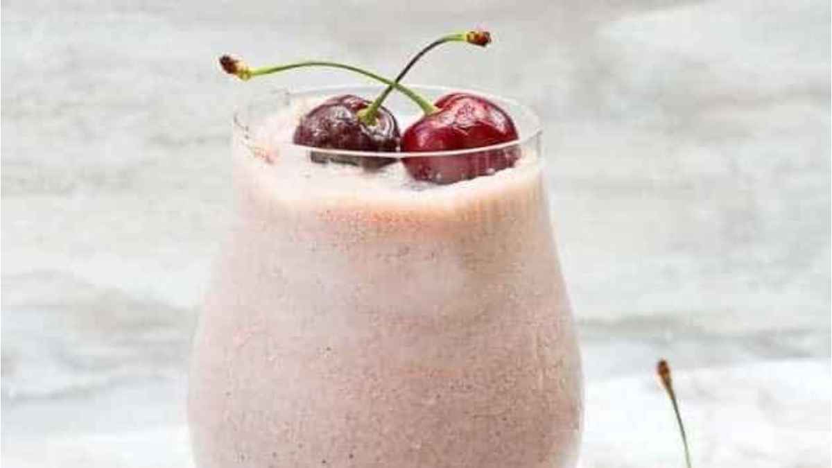Cherry Chocolate Chip Milkshake.