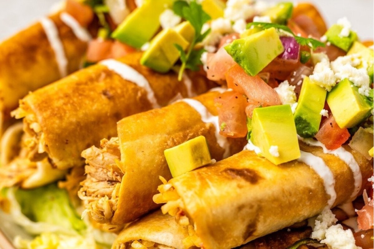 Chicken Taquitos Taquitos De Pollo