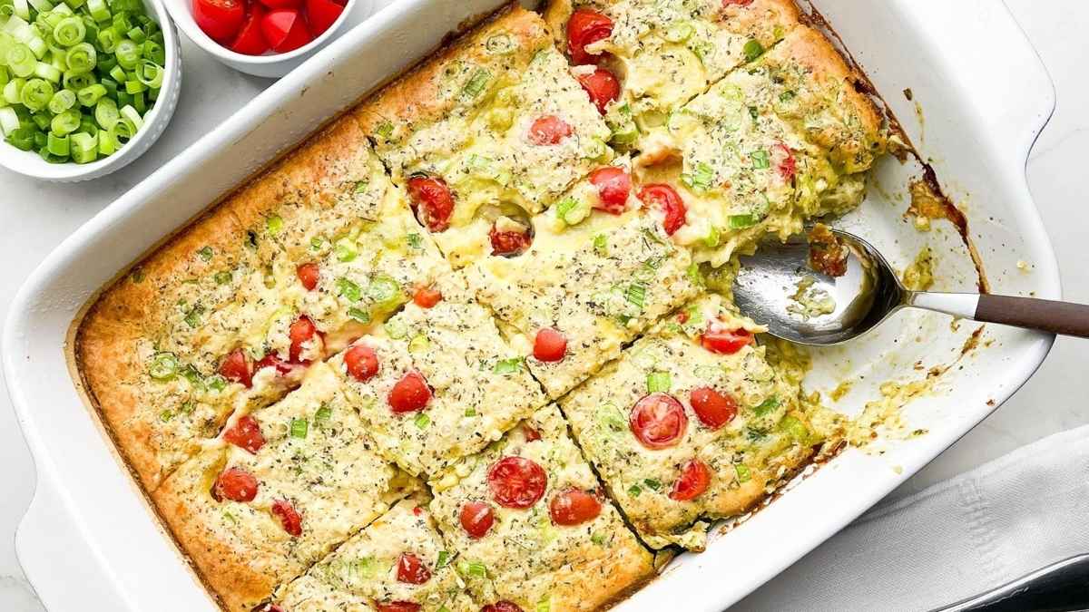 Chicken Zucchini Casserole With Bisquick.