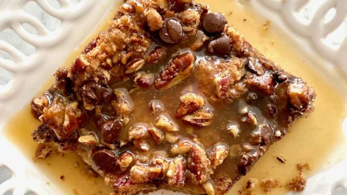 Chocolate Brioche Bread Pudding.