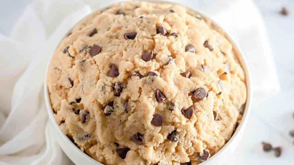 Chocolate Chip Edible Cookie Dough.