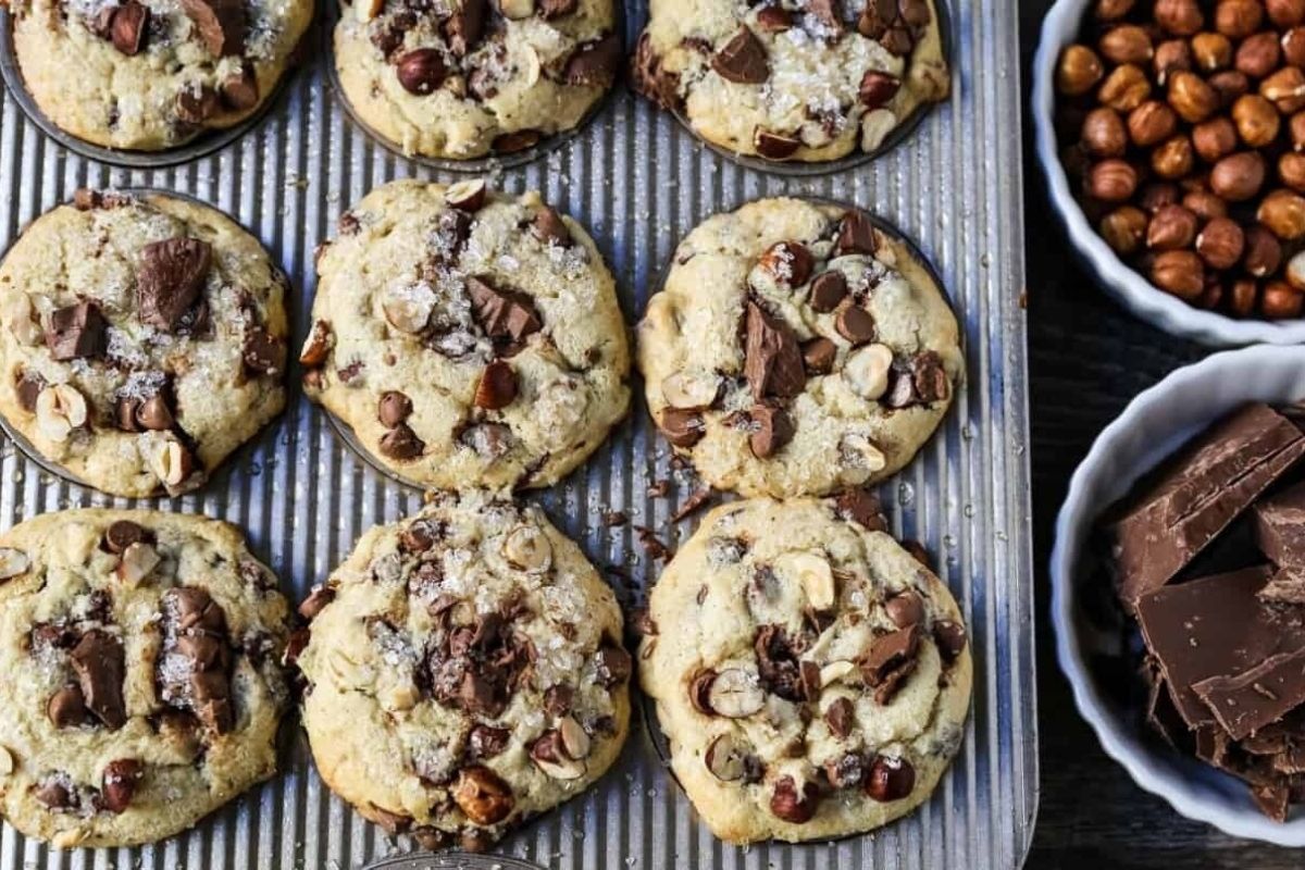Chocolate Chip Hazelnut Muffins