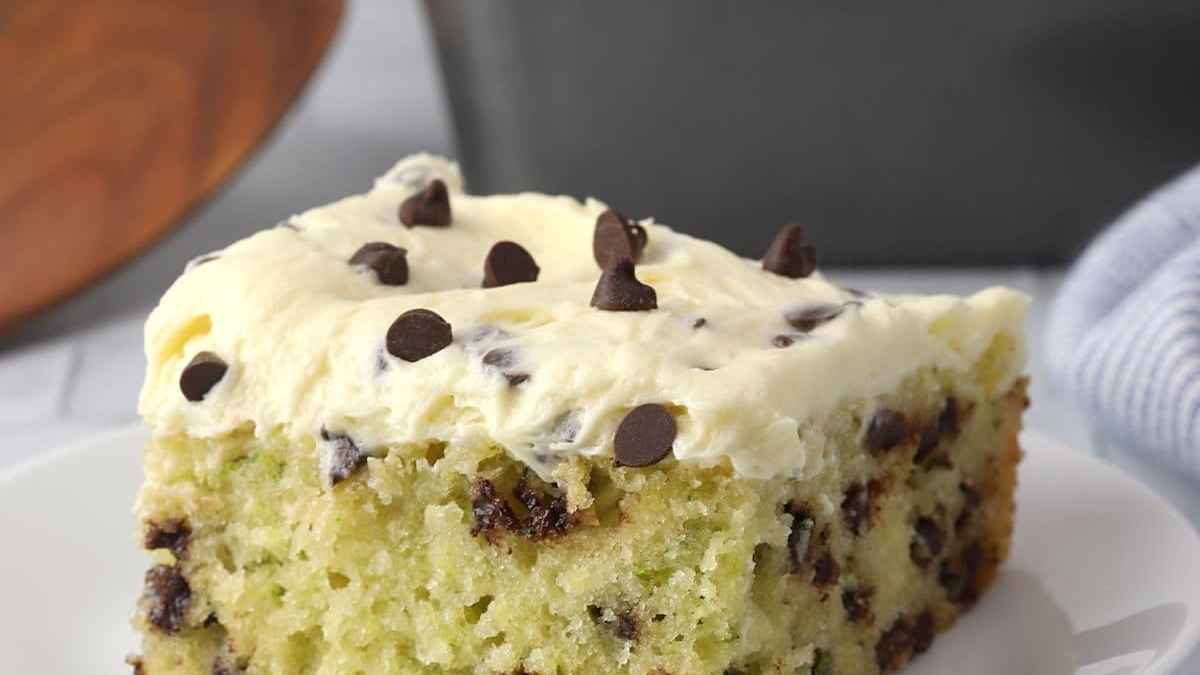 Chocolate Chip Zucchini Cake.