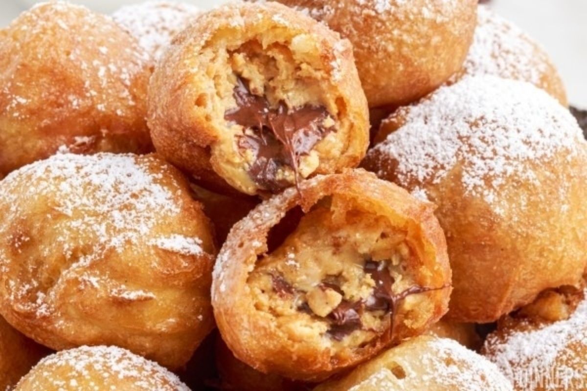 Chocolate Peanut Butter Balls Deep Fried