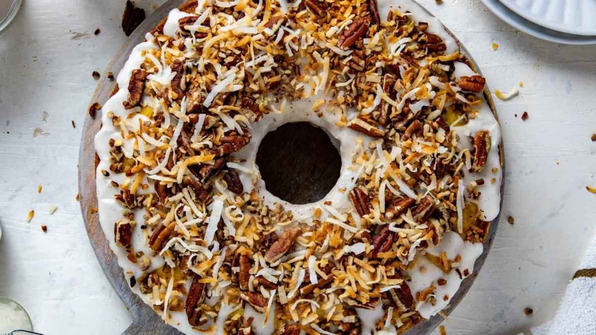Coconut Coffee Cake.