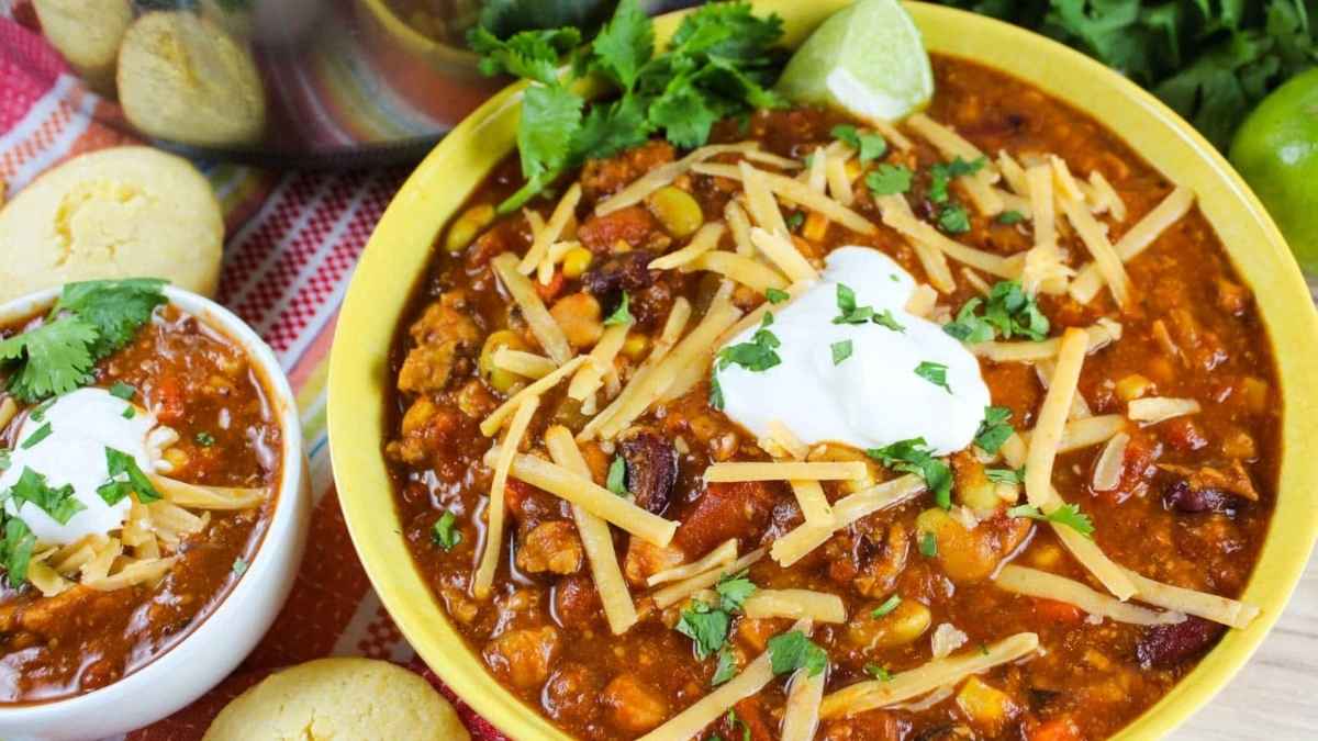 Copycat Panera Turkey Chili.
