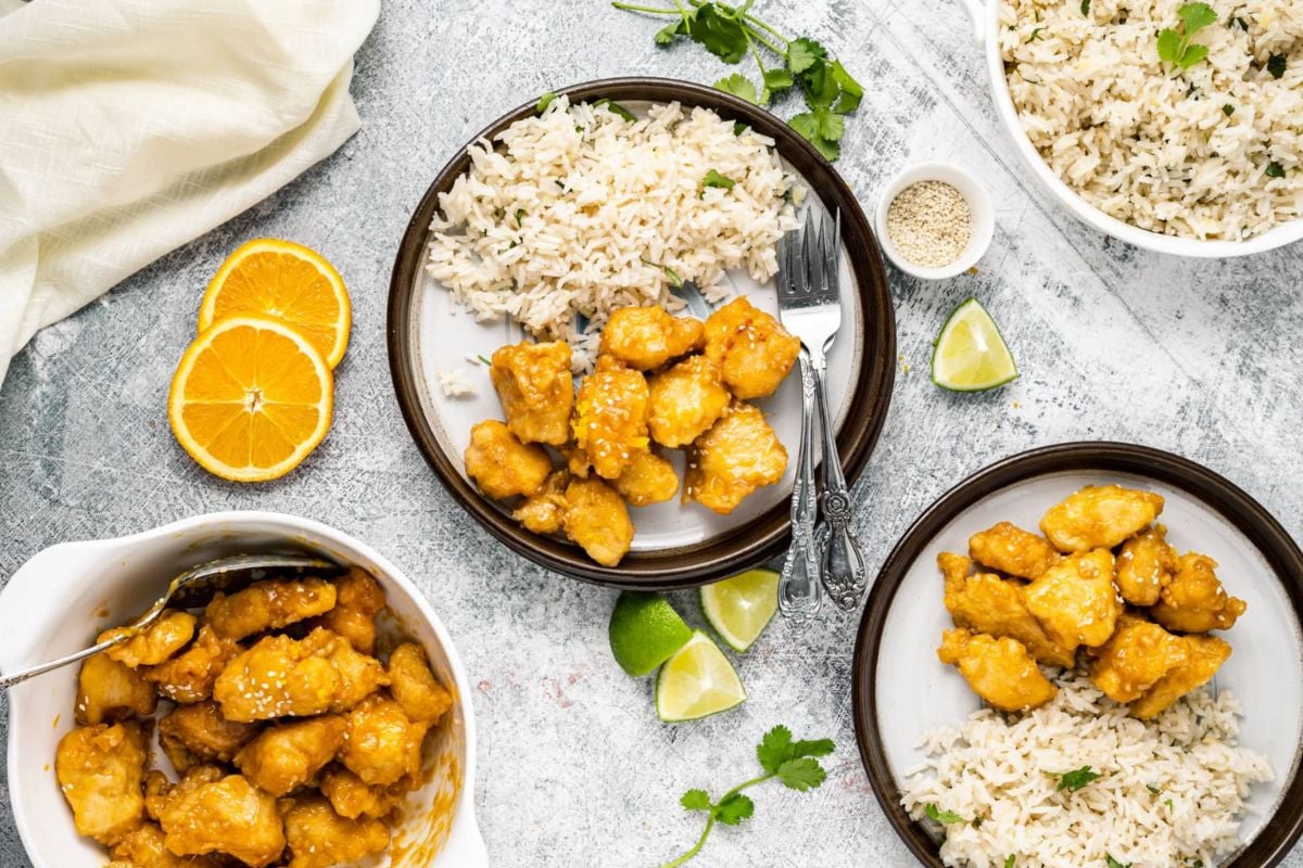Costco Orange Chicken Copycat. 