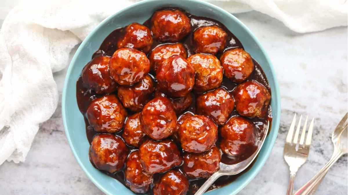 Cranberry Meatballs.
