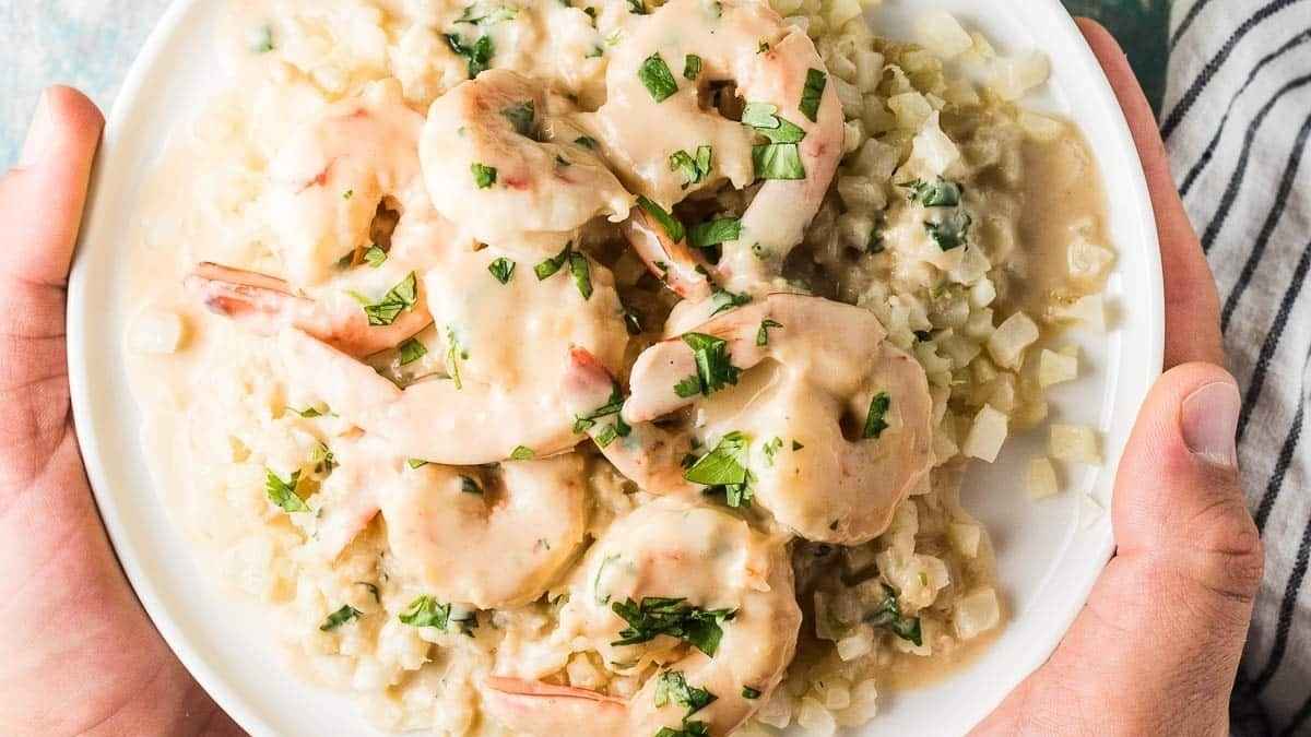 Creamy Coconut Lime Shrimp (15 Minute Recipe!). 