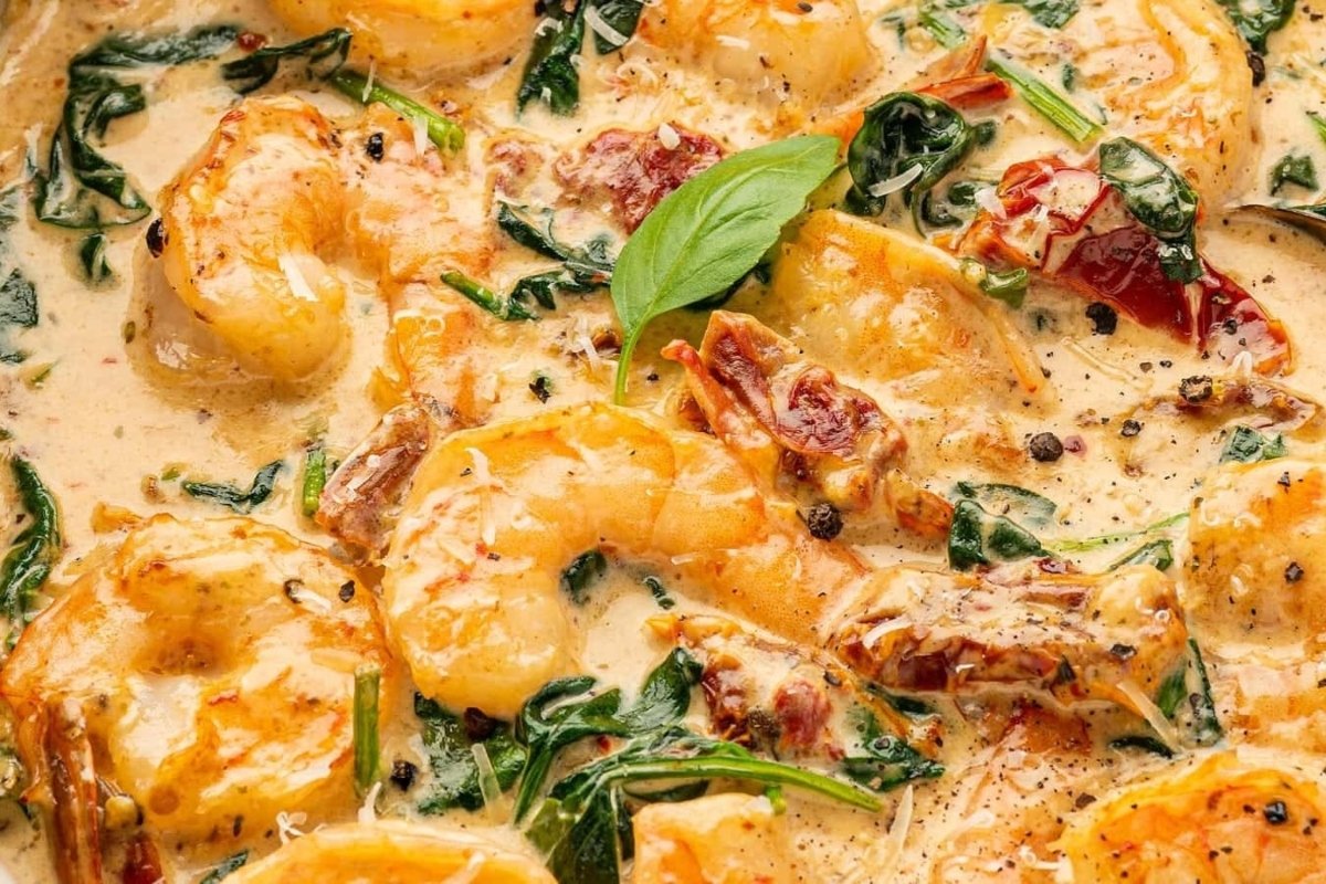 Creamy Tuscan Shrimp Recipe