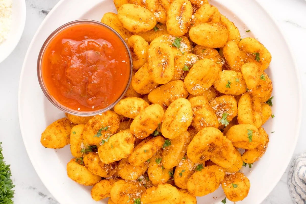 Crispy Air Fryer Gnocchi. 