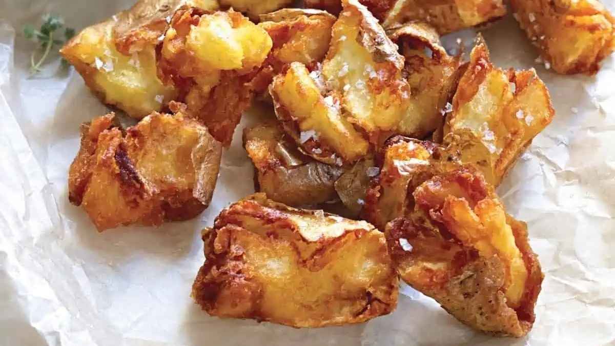 Crispy Country Fried Potatoes.