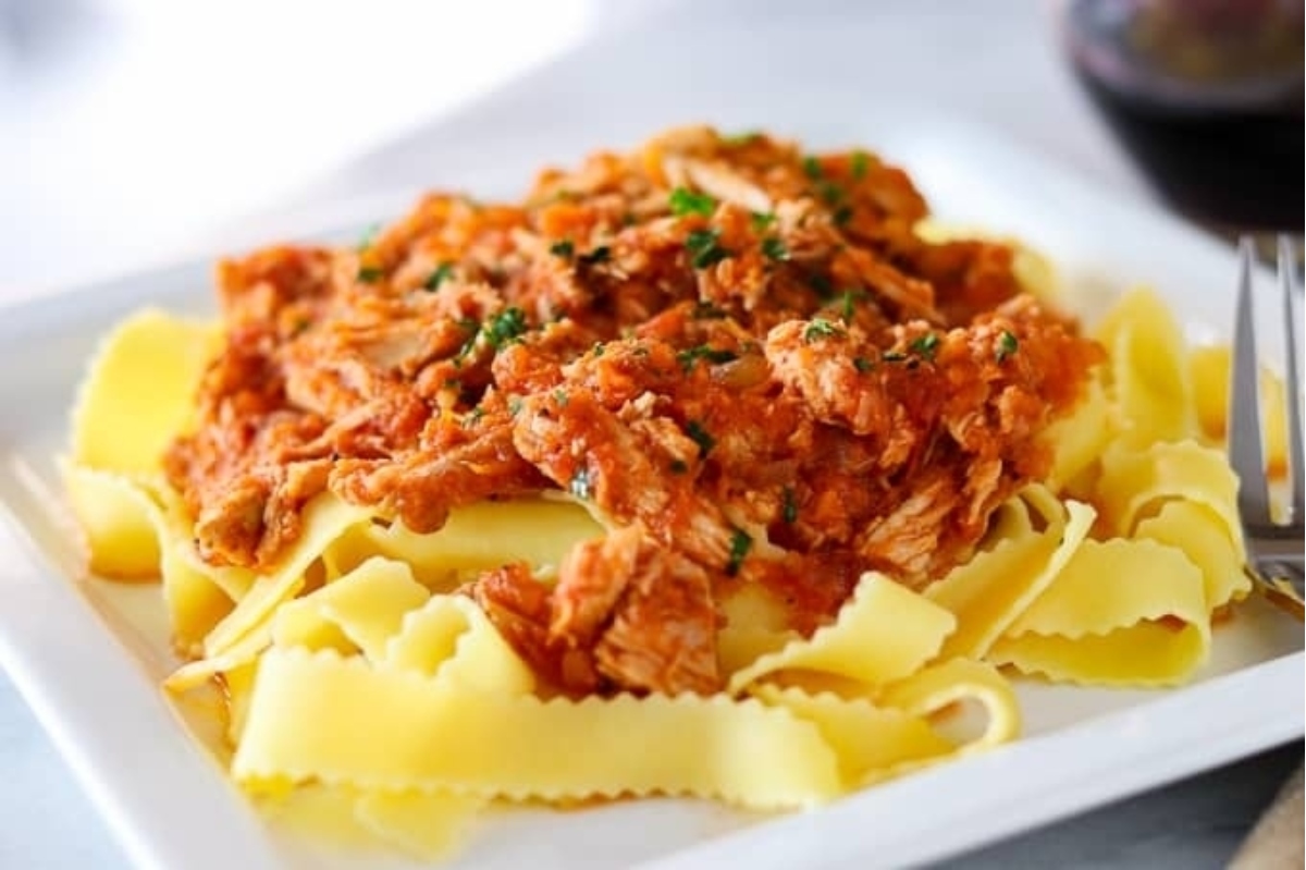 Crockpot Pork Ragu.