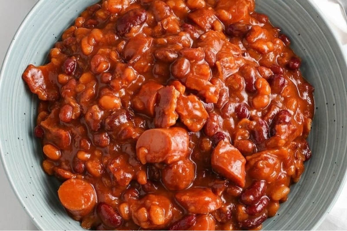 Crockpot Pork And Beans 1