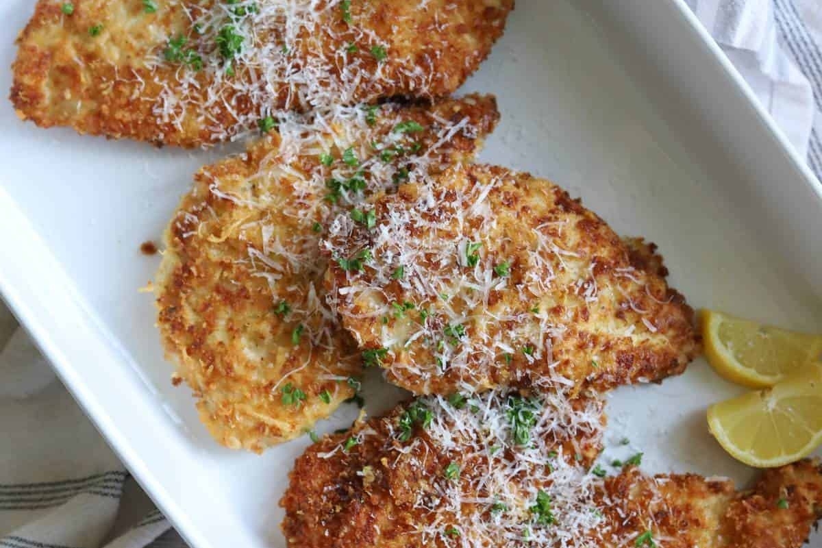 Crusted Chicken Romano (Cheesecake Factory Copycat Recipe).
