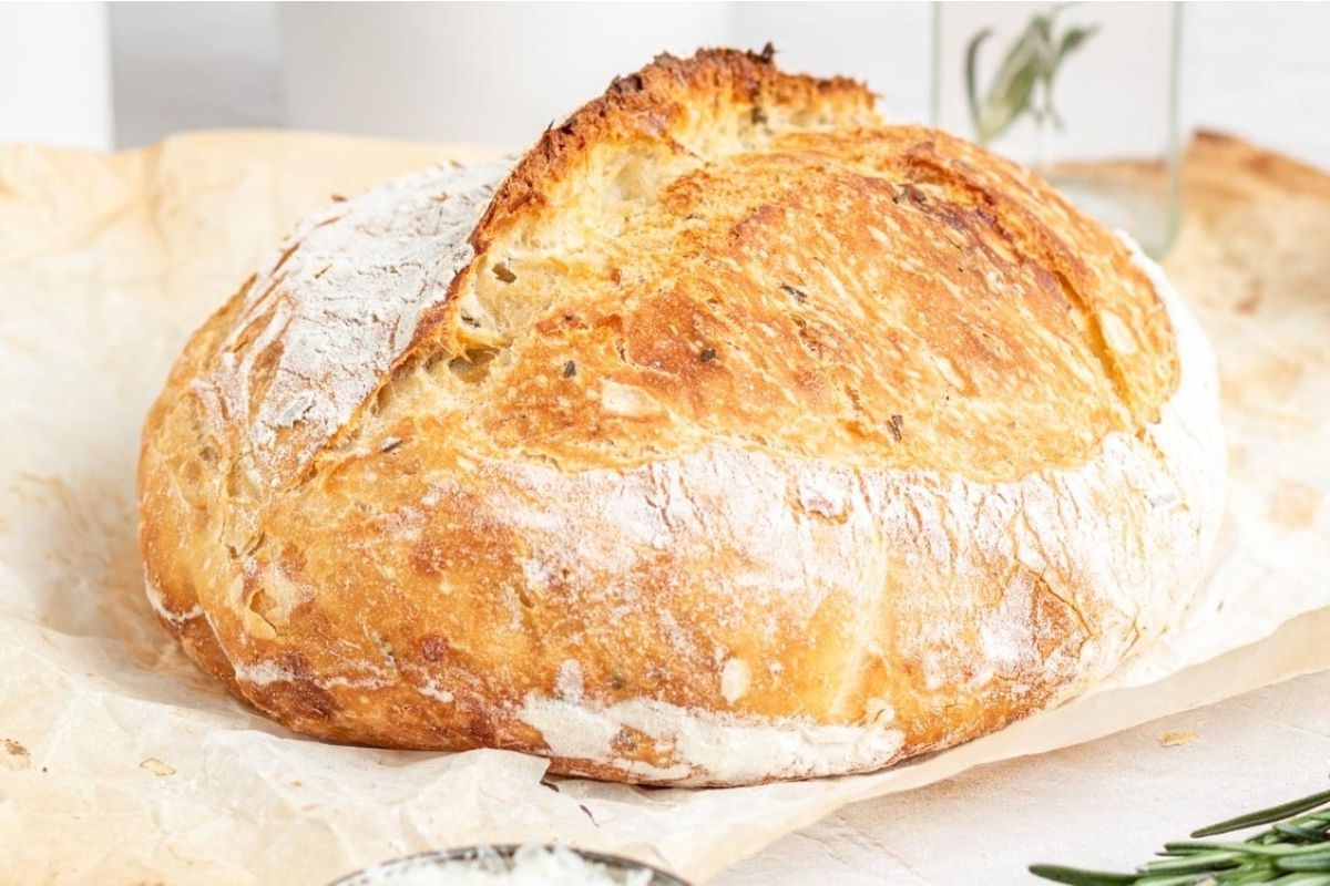 Crusty Rosemary Parmesan Bread