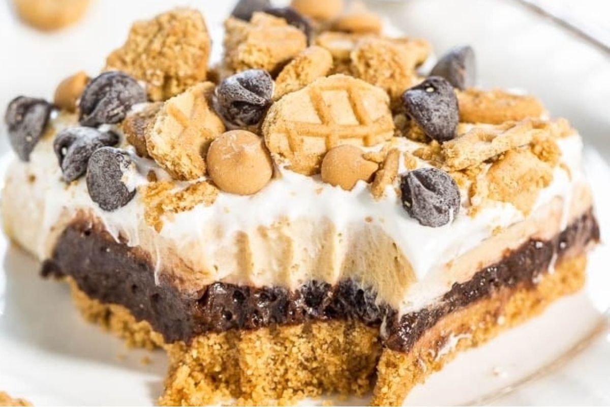 Decadent Chocolate Peanut Butter Dream Bars