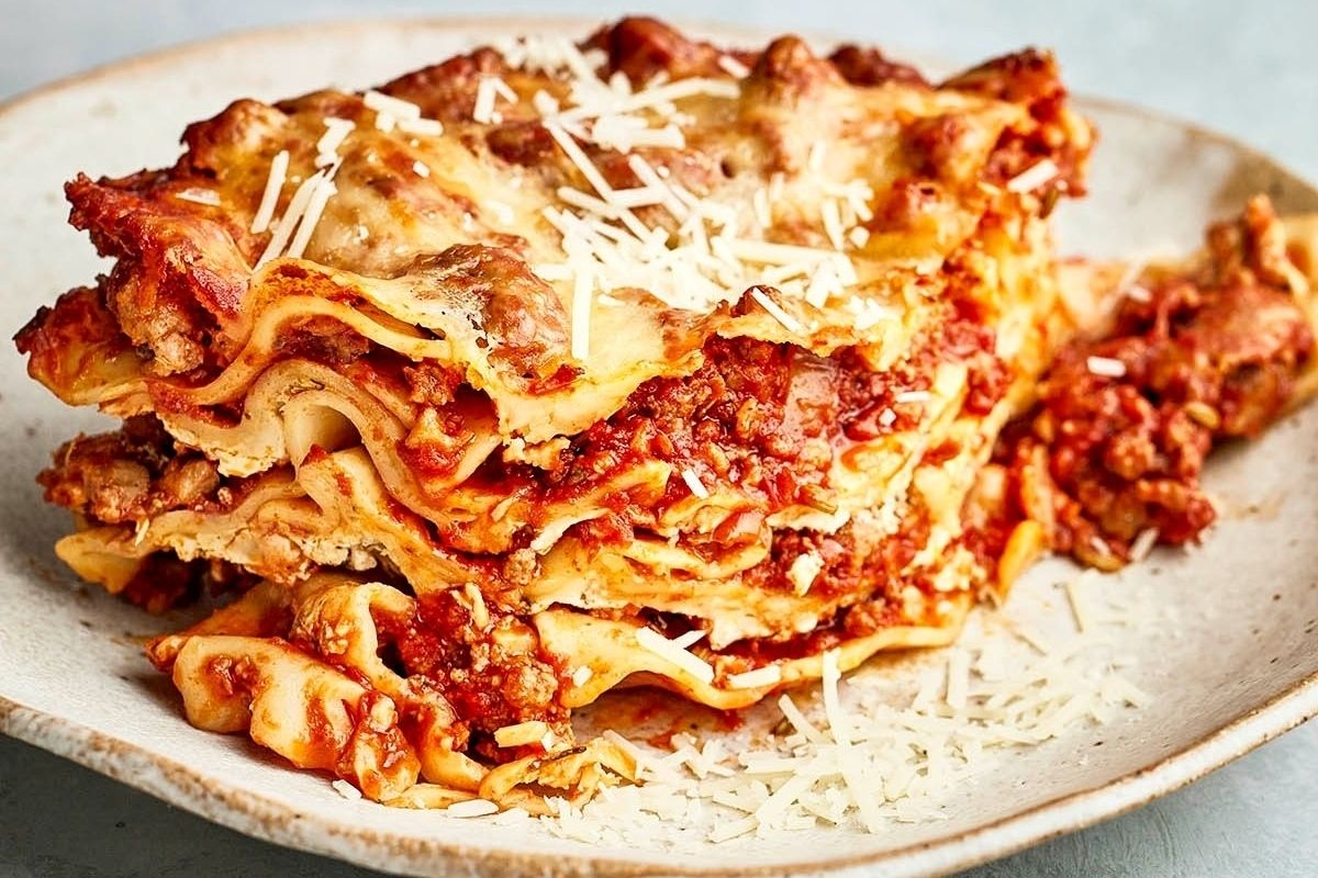 Dutch Oven Lasagna
