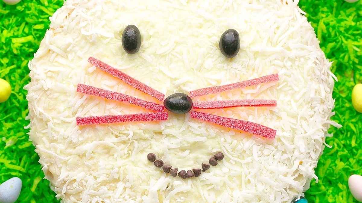 Easter Bunny Cake.