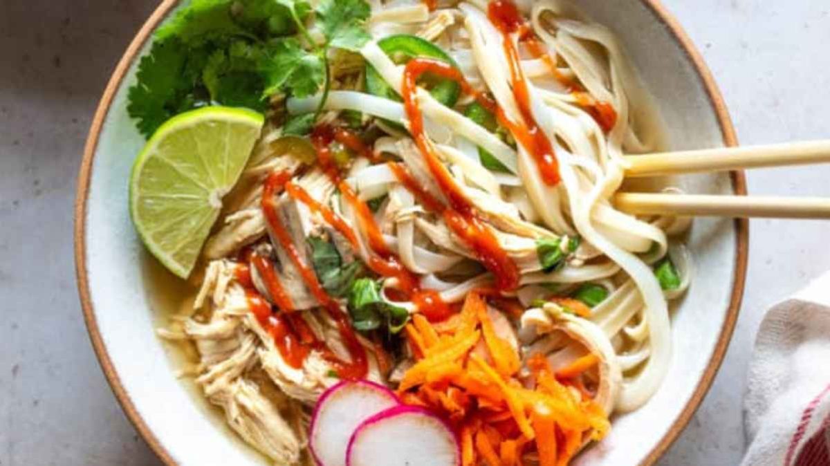 Easy Chicken Pho.