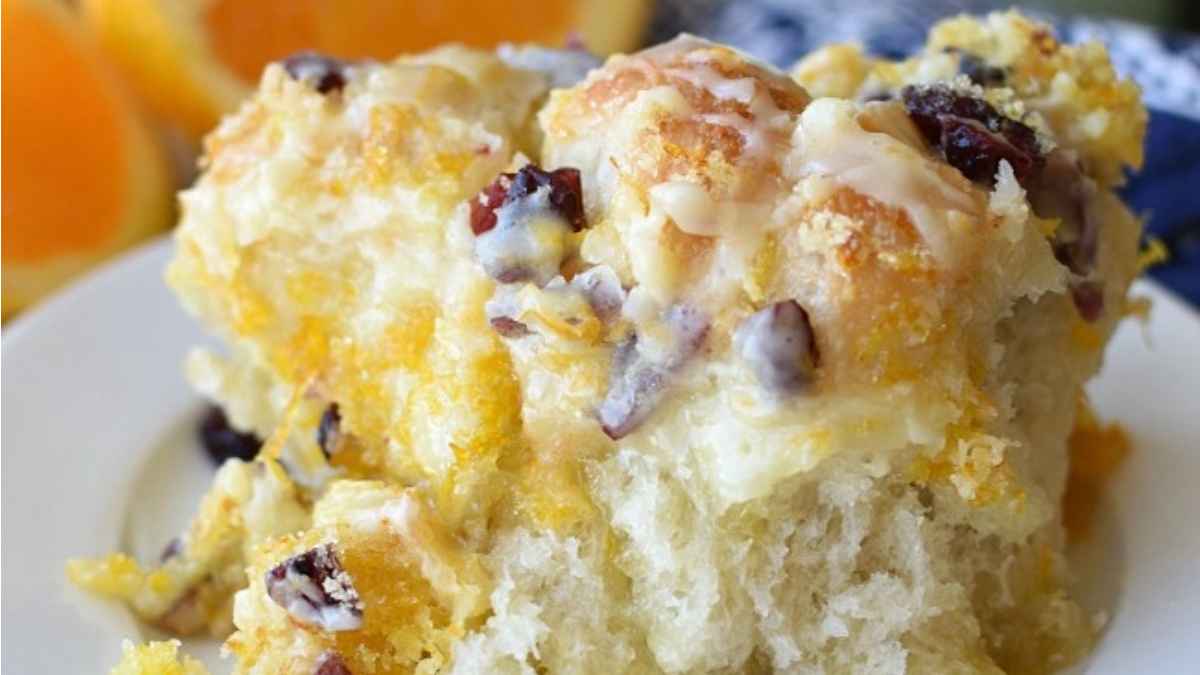 Easy Cranberry Orange Monkey Bread.
