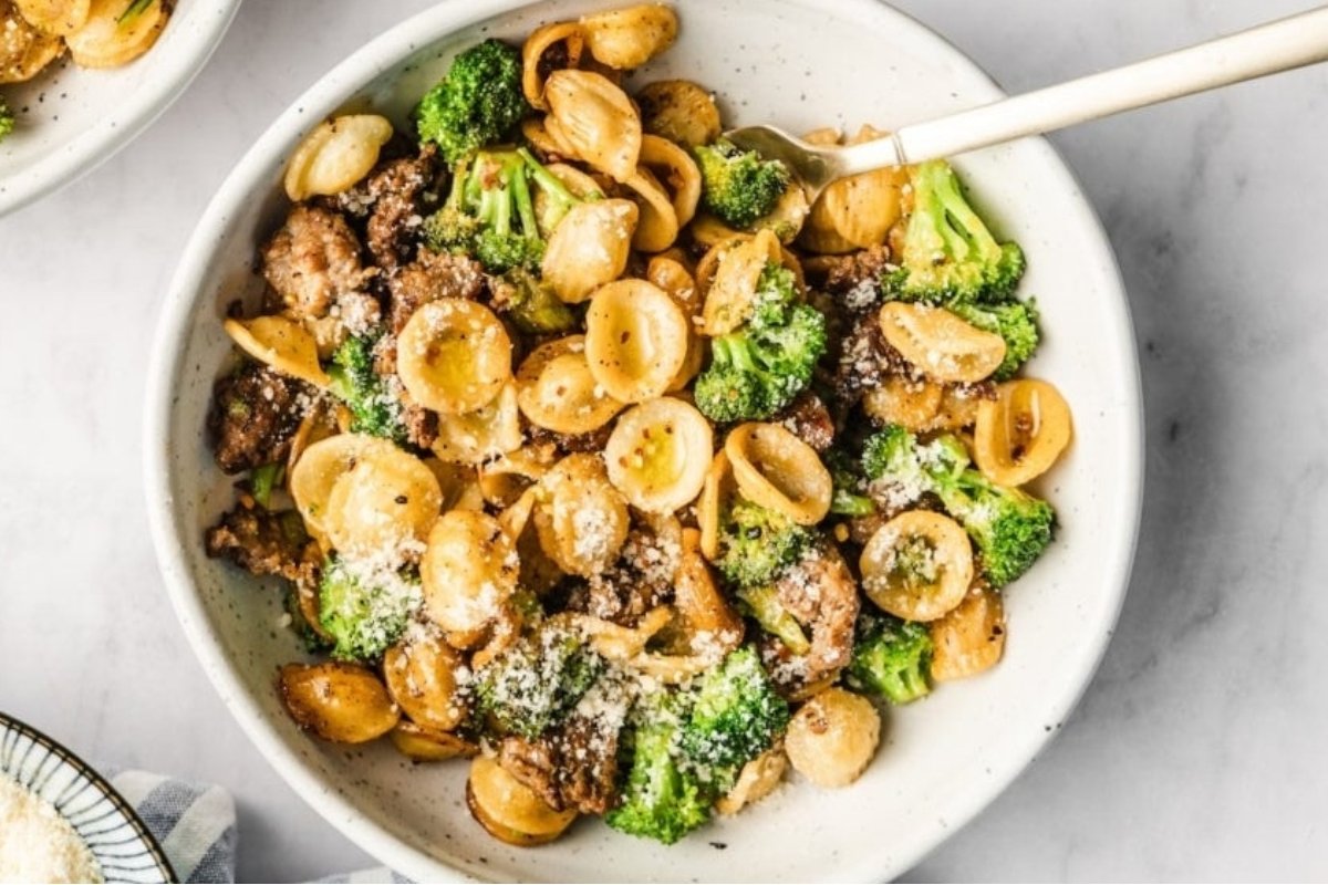 Easy Orecchiette With Sausage And Broccoli Recipe