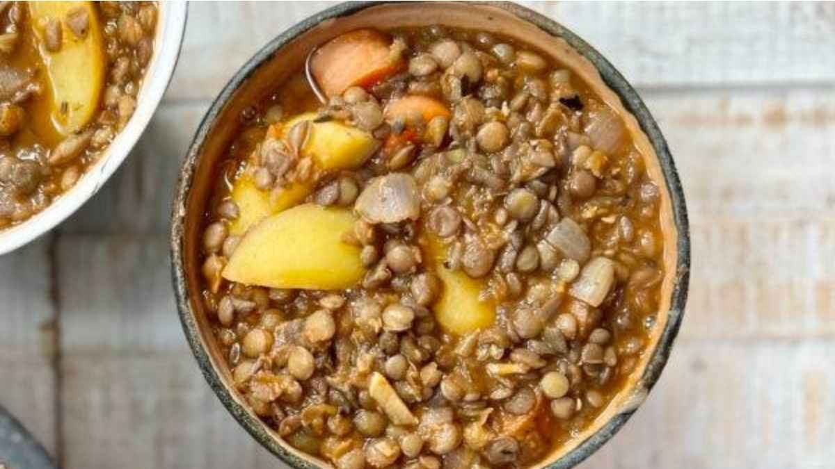 Easy & Protein-Packed Lentil Stew.