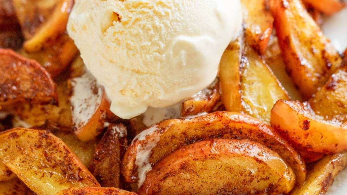 Food Banjo Air Fryer Apples