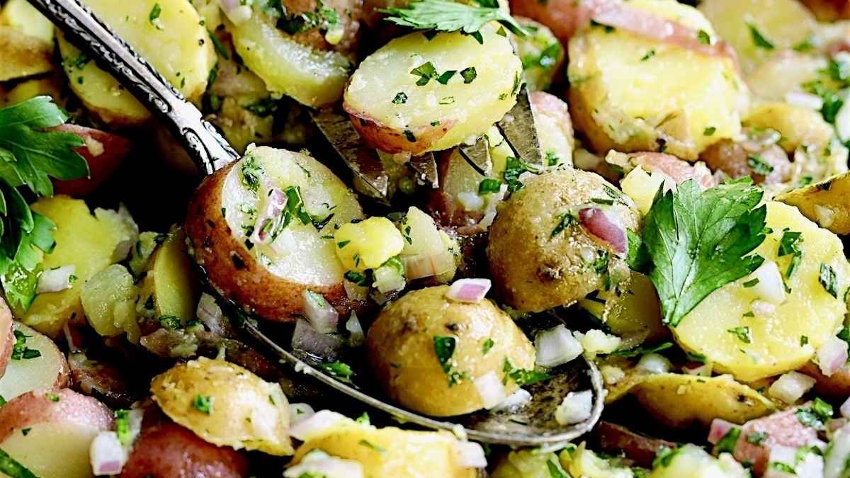 French Potato Salad Recipe.