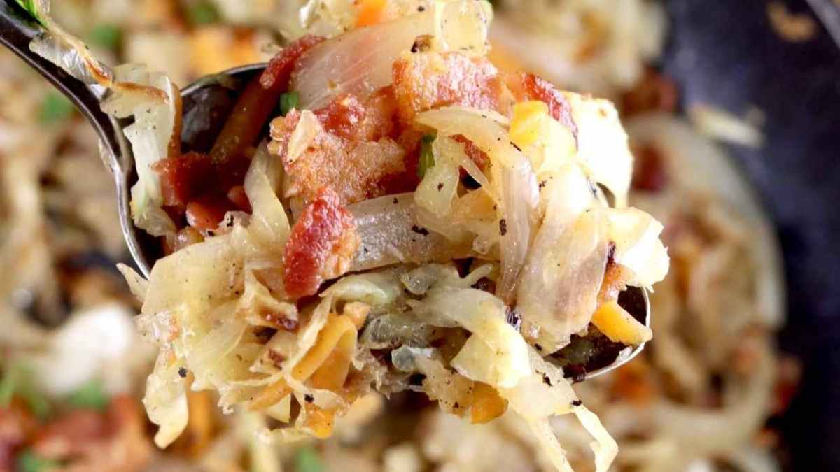 Fried Cabbage.