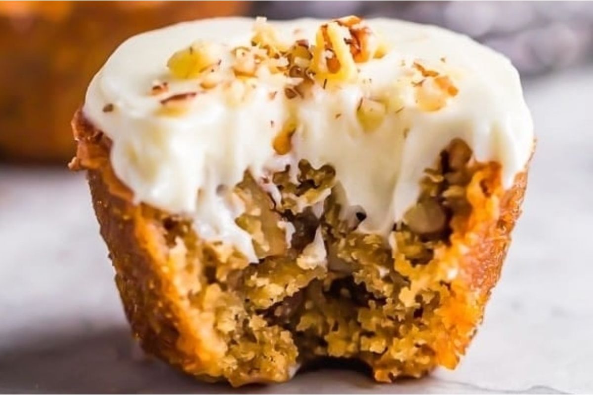 Frosted Pecan Pie Muffins Recipe