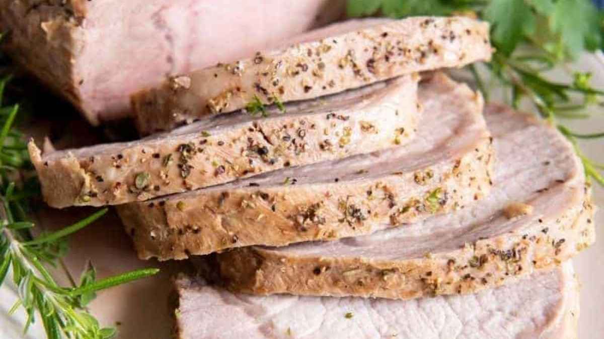 Frozen Pork Loin in the Instant Pot.
