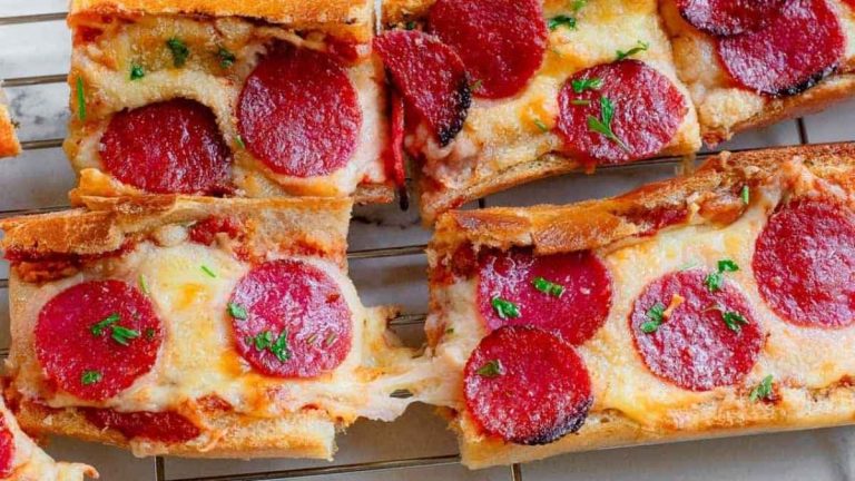 Garlic Pizza Bread.