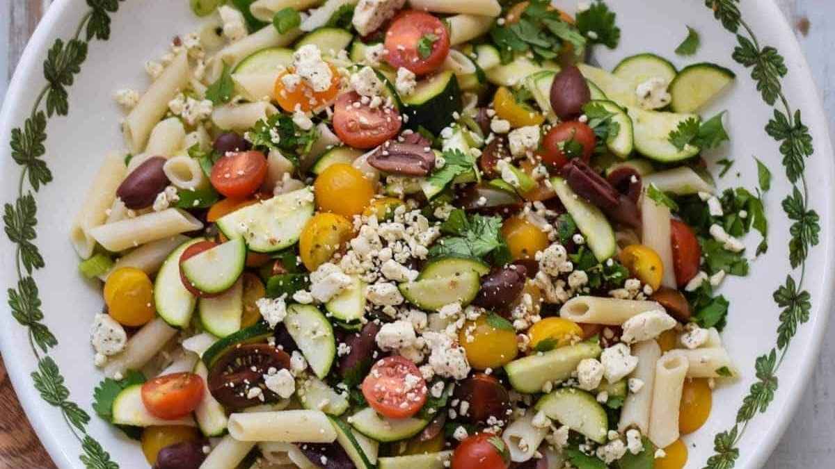 Gluten Free Pasta Salad.